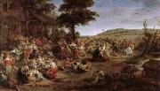 Peter Paul Rubens Lord Paul Feast Festival Spain oil painting artist